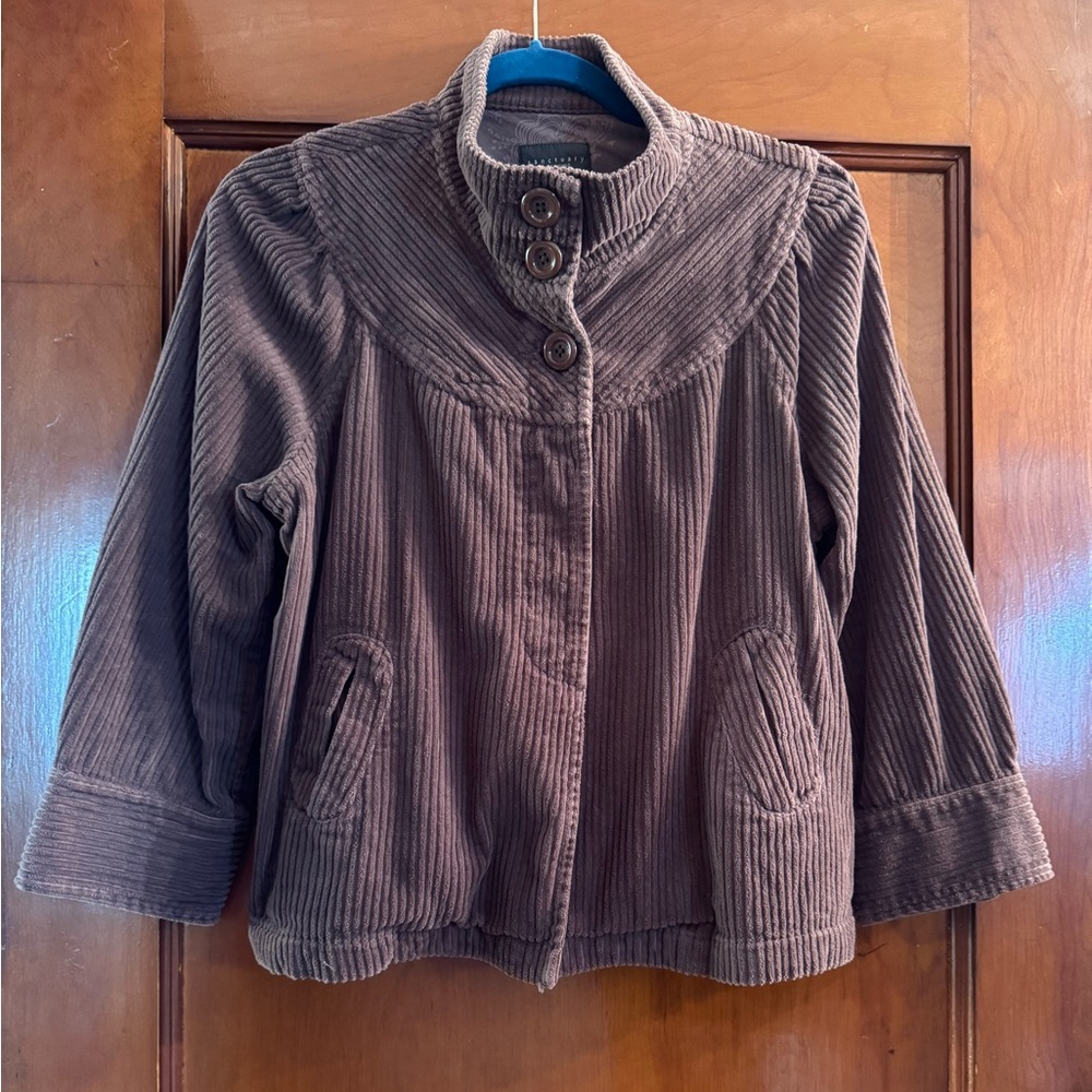 Sanctuary Brown Corduroy Jacket